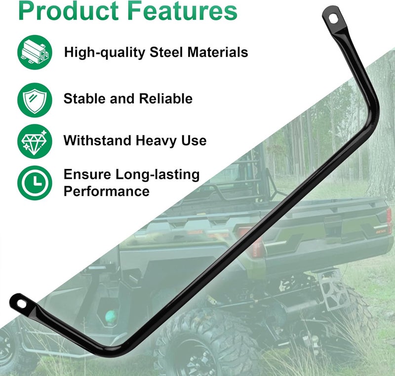 Jetuplusllc Stabilizer Tube Glossy Black 5341248-458 Compatible with Polaris Ranger 1000 Crew XP 1000 - Image 5